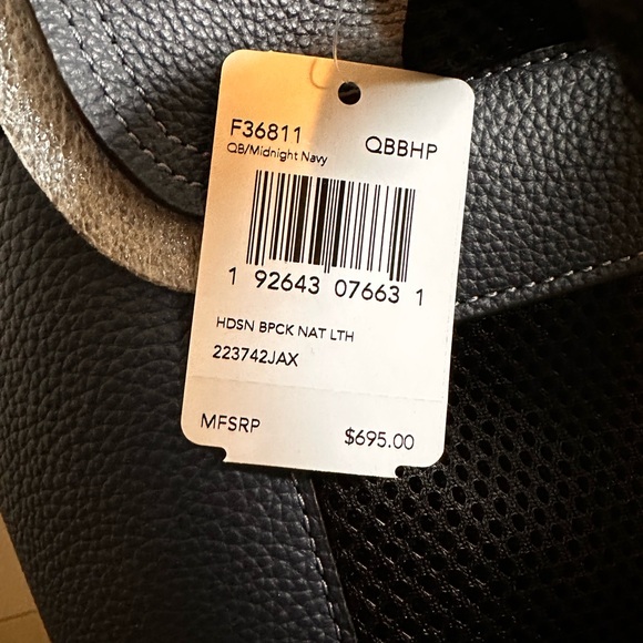 NWT! Brand New Coach Hudson Backpack! - Picture 4 of 6